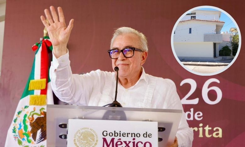 Atacan a balazos antiguo domicilio de Rubén Rocha