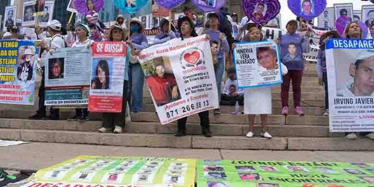 Madres buscadoras marchan para exigir cese a las desapariciones