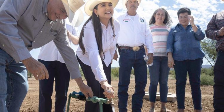 Gobierno de Sonora fortalece el acceso al agua potable en Divisaderos con nueva red de distribución