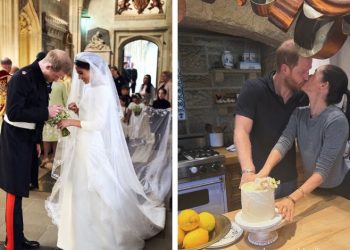 Celebram ocho años de matrimonio