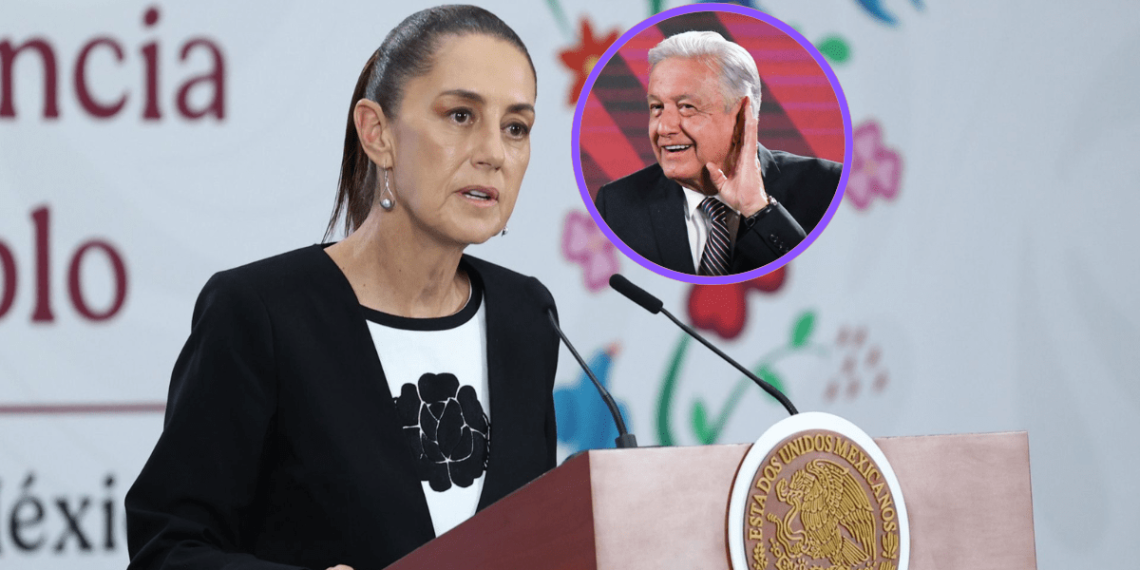 Sheinbaum niega comunicación reciente con López Obrador