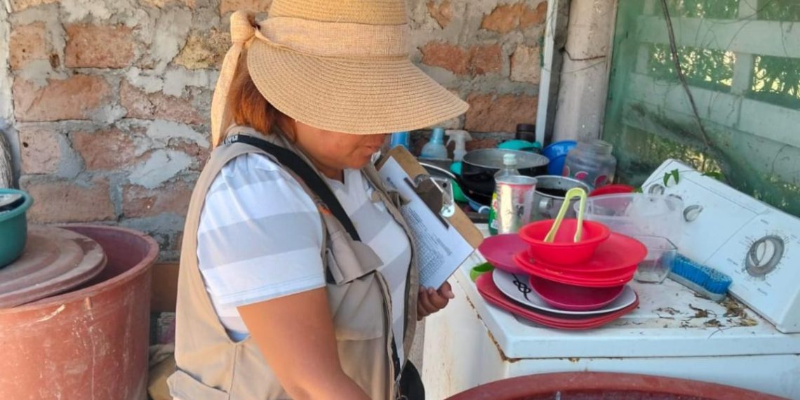 Llama Salud Sonora a buscar “criaderos invisibles” de dengue dentro del hogar