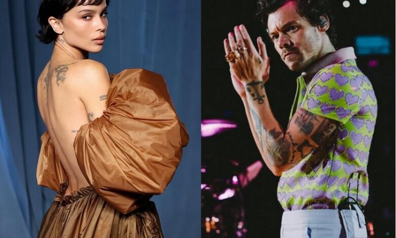 Harry Styles planea boda íntima con Zoë Kravitz