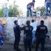 Atiende Policía Estatal y corporaciones de emergencia incendio en Moctezuma