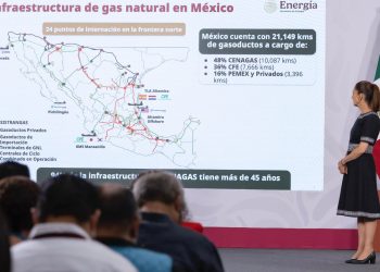Presidenta Sheinbaum presenta el Plan de Gasoductos para México con una inversión de más de 140 mil mdp hacia el 2030