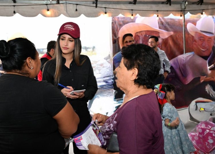 Sonora Atiende supera las 150 mil acciones directas en las colonias y transforma la vida de las familias: Paulina Ocaña
