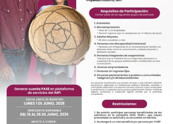 Gobierno de Sonora promueve registro de marcas con tarifas preferenciales para sectores prioritarios