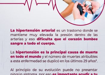 Promueve Salud Sonora prevención de la hipertensión en su día mundial