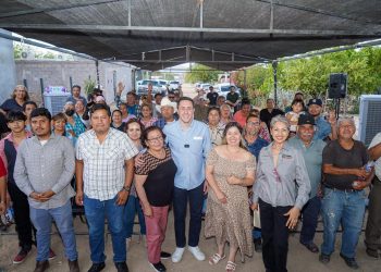 Secretaría de Bienestar entrega obra de agua potable en la colonia Nuevo Altares de Hermosillo