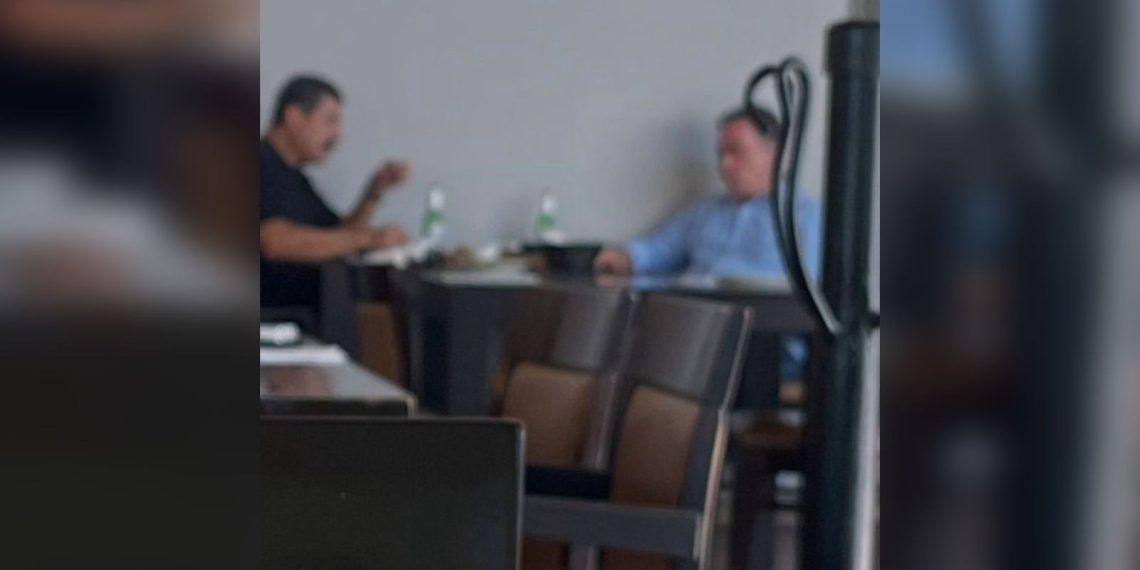 Enrique Inzunza reaparece junto a Javier Corral en Country Club de Culiacán