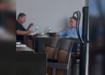 Enrique Inzunza reaparece junto a Javier Corral en Country Club de Culiacán