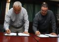 Con firma de convenio Impulsan AIMMGM y UTH talento e innovación en el sector minero