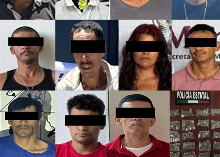 Asegura PESP más de mil dosis de narcótico en operativos contra narcomenudeo
