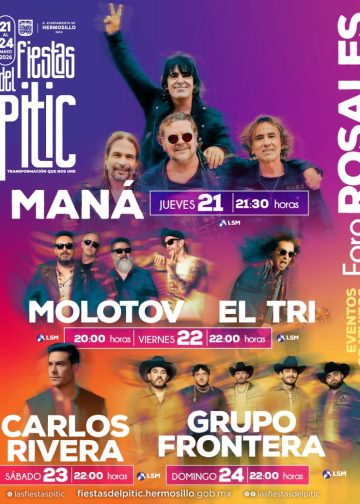 A partir de este martes inicia el cierre de calle Rosales para instalar escenario de Fiestas del Pitic