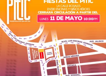 Será cerrado a la circulación un tramo de la calle Rosales a partir del lunes 11 de mayo