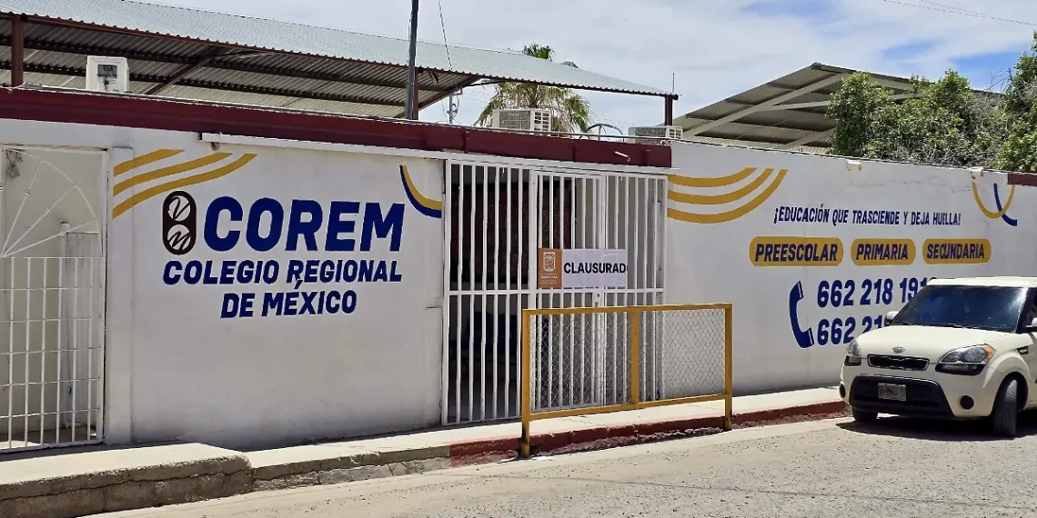 Clausuran colegio en Hermosillo por no contar con licencia de funcionamiento vigente
