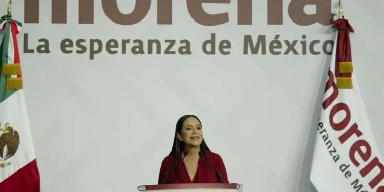 Eligen a Ariadna Montiel como presidenta de Morena