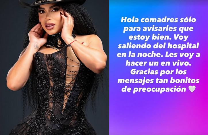 Paola Suárez reaparece tras fuerte accidente automovilístico y aclara cómo se encuentra