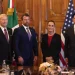 Sheinbaum reafirma colaboración bilateral en reunión con secretario de Seguridad de EU