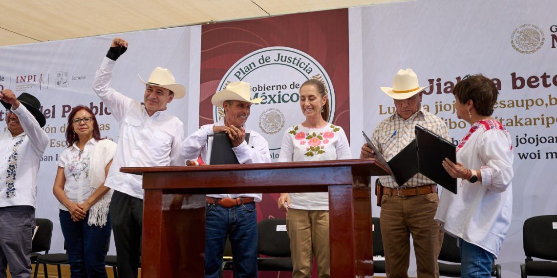 Durazo y Sheinbaum consolidan justicia histórica para el Pueblo Yaqui con más de 18 mil millones en acciones de agua, territorio y educación