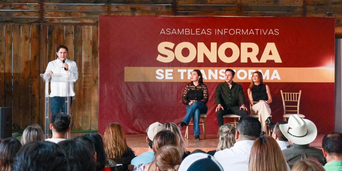 Las juventudes son el motor de la transformación en Sonora: Abraham Sierra