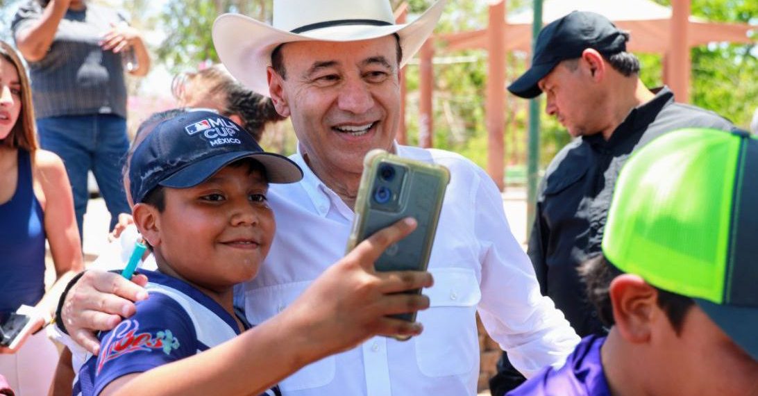 Gobernador Durazo encabeza rescate de espacios públicos en beneficio de las familias sonorenses