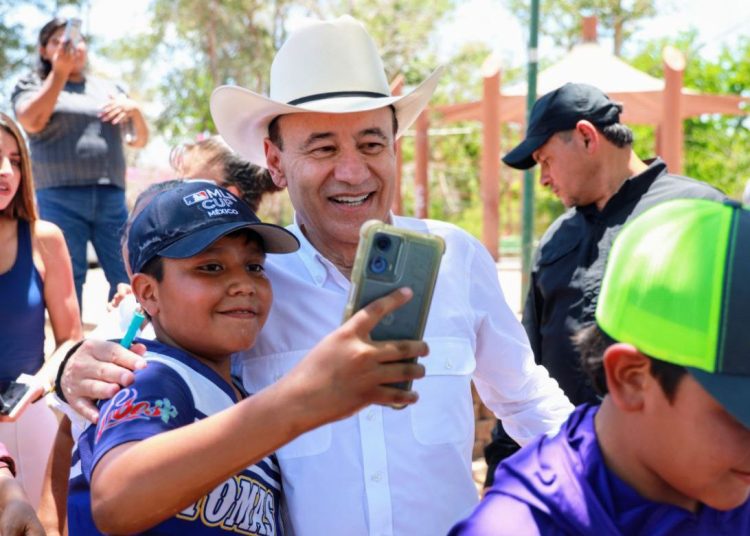 Gobernador Durazo encabeza rescate de espacios públicos en beneficio de las familias sonorenses