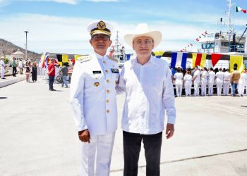 Gobernador Durazo conmemora el 84 aniversario del Día de la Marina Nacional