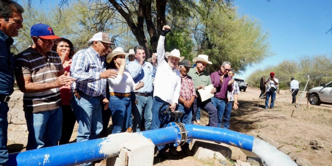 Gobernador Durazo fortalece a los municipios con inversión histórica en infraestructura hídrica