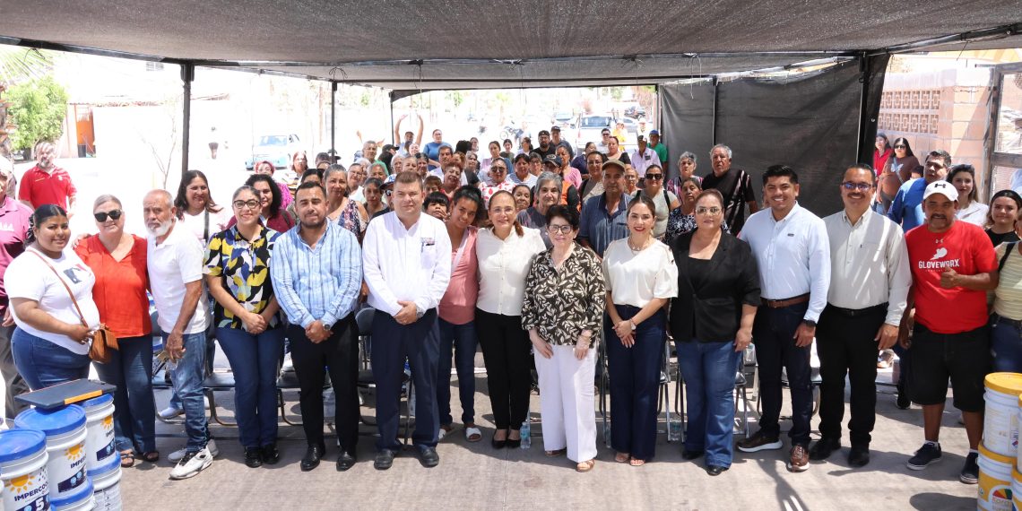 Entregan a familias apoyos del programa “Mejoramiento de vivienda” en Guaymas
