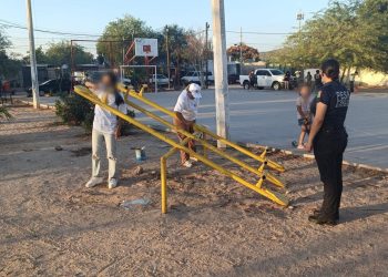 Beneficiarios de programa Reconecta con la Paz en Sonora realizan trabajo en beneficio de la comunidad