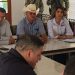 Ramón Flores participa en reunión de coordinación para atender incendio forestal en Arivechi y Sahuaripa