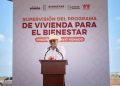 Supervisa Durazo construcción de Viviendas del Bienestar en Navojoa; entregará 20 mil hogares antes de finalizar su sexenio