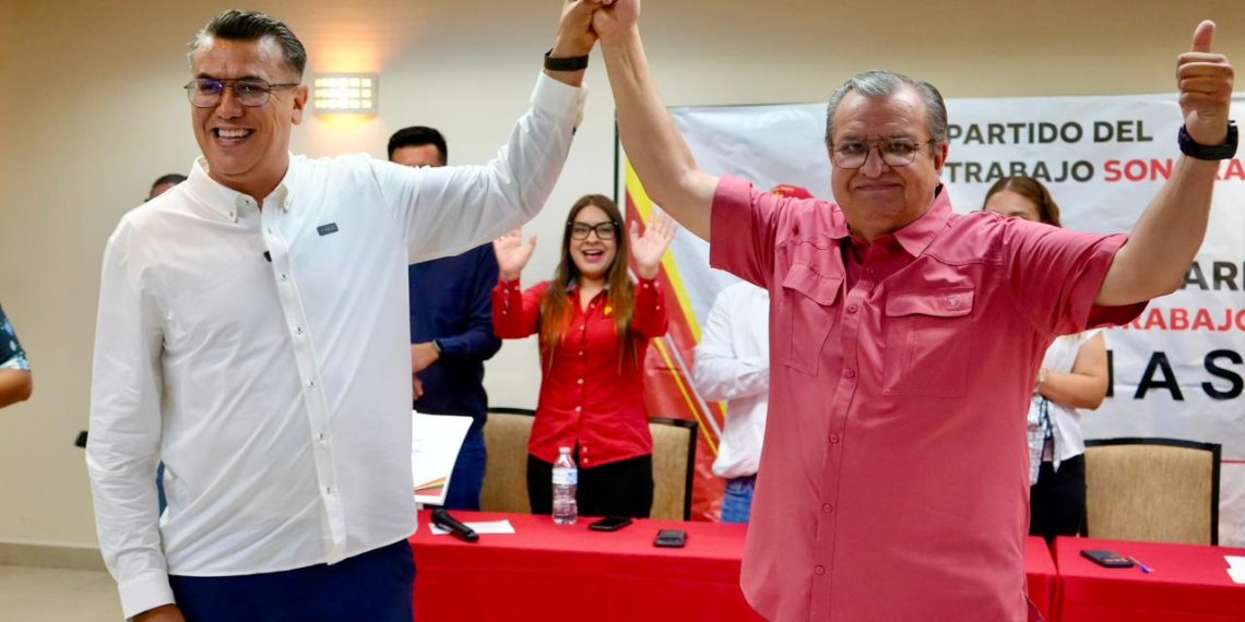 Encabeza Ramón Flores toma de protesta de la nueva Coordinación Municipal del PT Guaymas