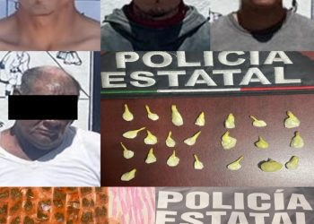 Incauta Policía Estatal narcótico en Cajeme y Guaymas