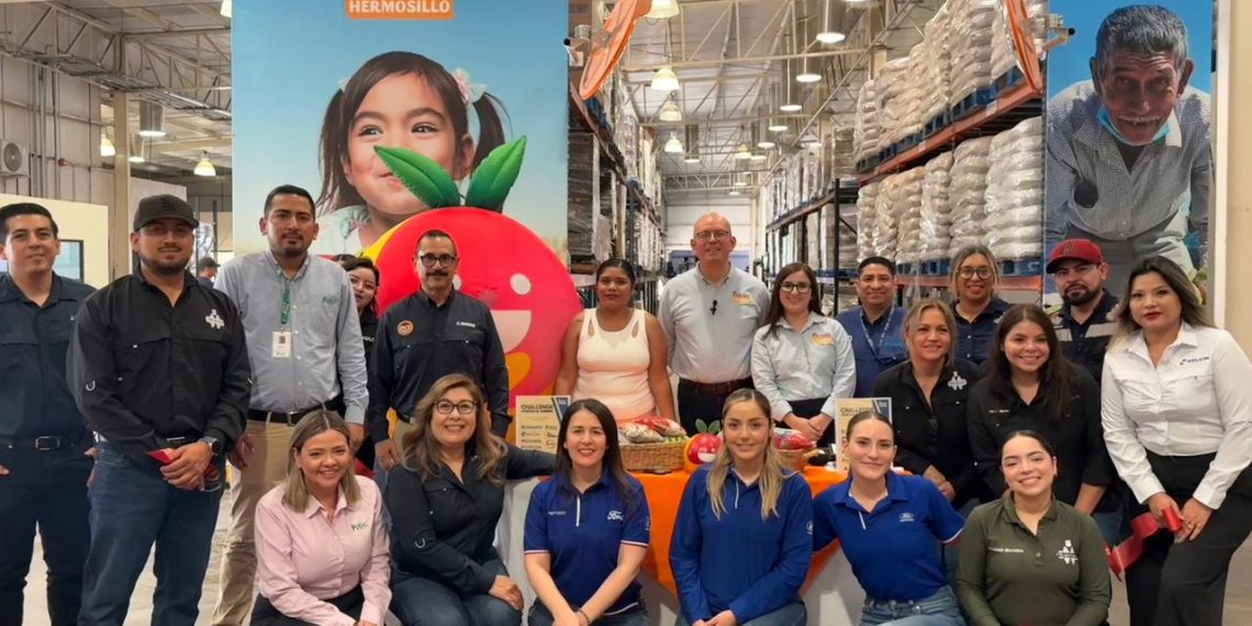 Se unen empresas al Banco de Alimentos de Hermosillo para acopiar hasta 24 toneladas de frijol y apoyar a miles de familias