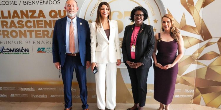 Inician trabajos de la Reunión Plenaria 2026 de la Comisión Sonora–Estados Unidos: Paulina Ocaña