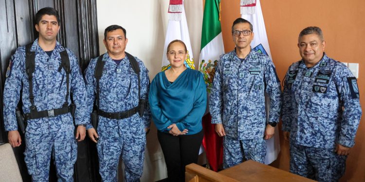 Coordina alcaldesa Karla Córdova participación de la Fuerza Aérea Mexicana en el Festival Mar Bermejo 2026