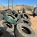 Acopia Gobierno de Hermosillo 639 llantas en Llantatón por tu Salud en La Campiña