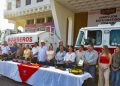 Bomberos de Navojoa reciben vehículos e instrumental de tecnología de alta gama única en el país