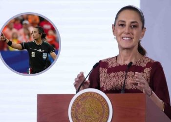 Sheinbaum felicita a Katia Itzel García por su debut mundialista