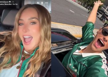 Famosos arriban al Estadio Ciudad de México