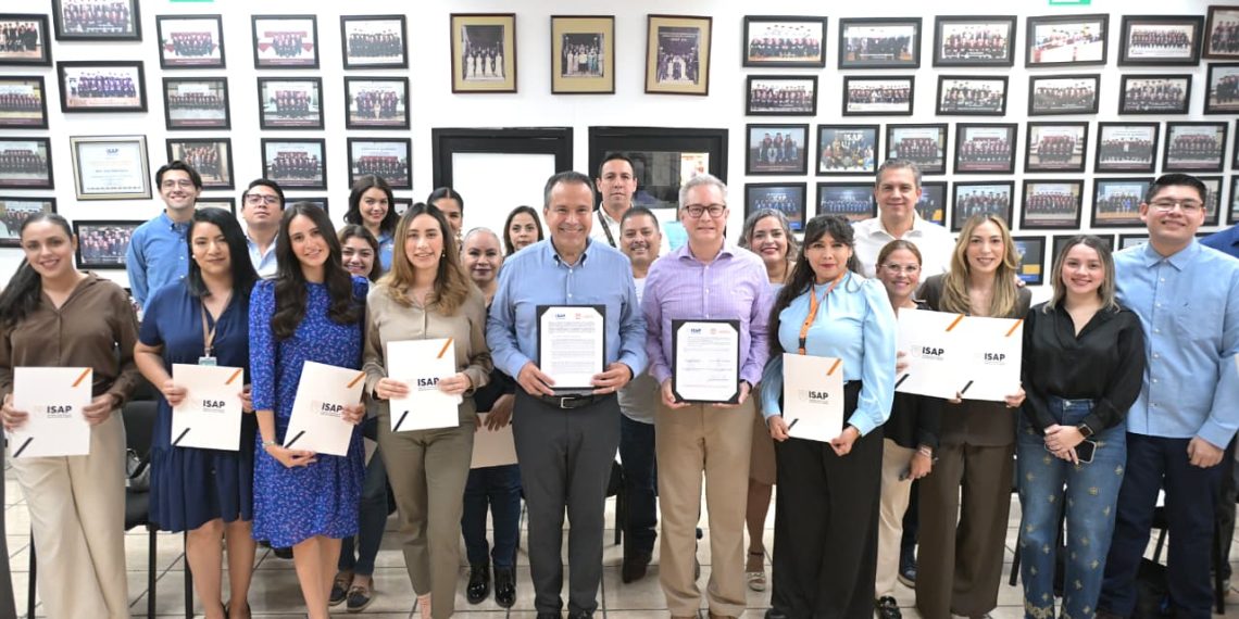 Fortalece Ayuntamiento de Hermosillo profesionalización de servidores públicos a través de convenio con ISAP