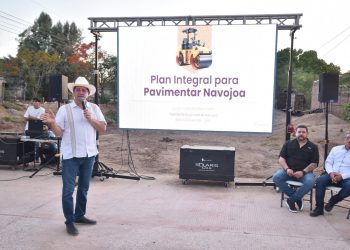 Elías Retes lanza Plan Integral para Pavimentar Navojoa con nueva planta de asfalto