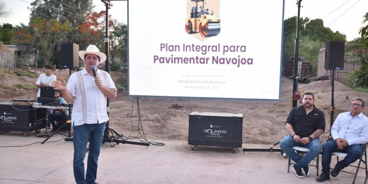 Elías Retes lanza Plan Integral para Pavimentar Navojoa con nueva planta de asfalto