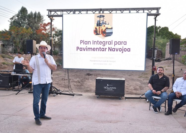 Elías Retes lanza Plan Integral para Pavimentar Navojoa con nueva planta de asfalto