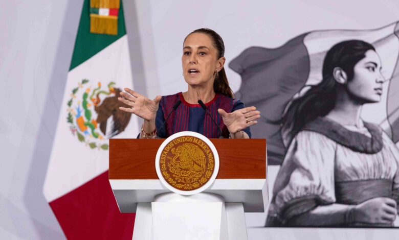 Sheinbaum analiza reunión con el rey Felipe VI