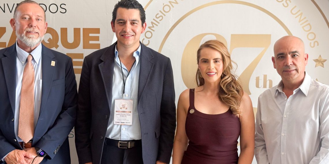 Marcela “Maval” Valenzuela participa en reunión de la Comisión Sonora–Estados Unidos para fortalecer la relación binacional