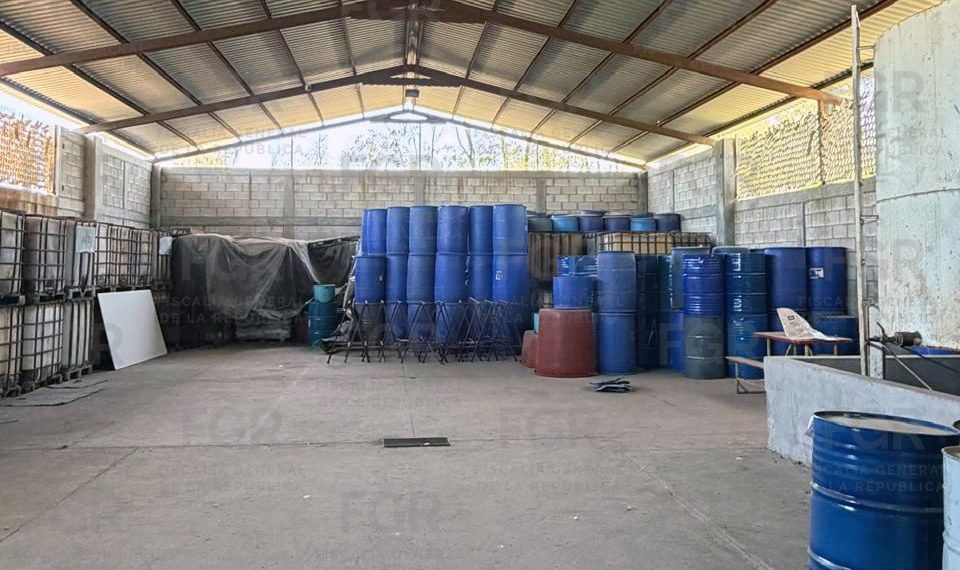 Investiga FGR precursores localizados después de cateo en un presunto narcolaboratoria en Cajeme