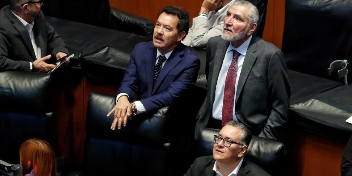Adán Agusto López rechaza hablar sobre estatus de su visa estadunidense